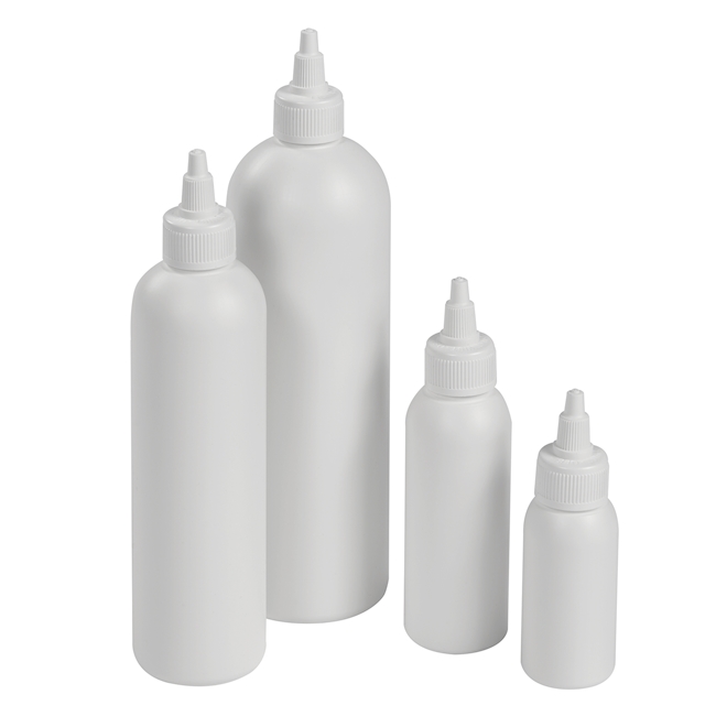 Dosing bottle TWIST OPEN white PE-HD, 50 ml